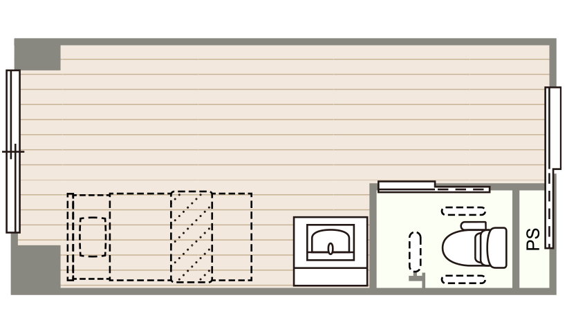 居室例(間取り図)